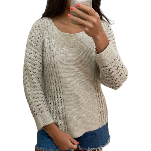 Quiksilver Lightweight Sweater in Natural Beige Size Large - Picture 1 of 14